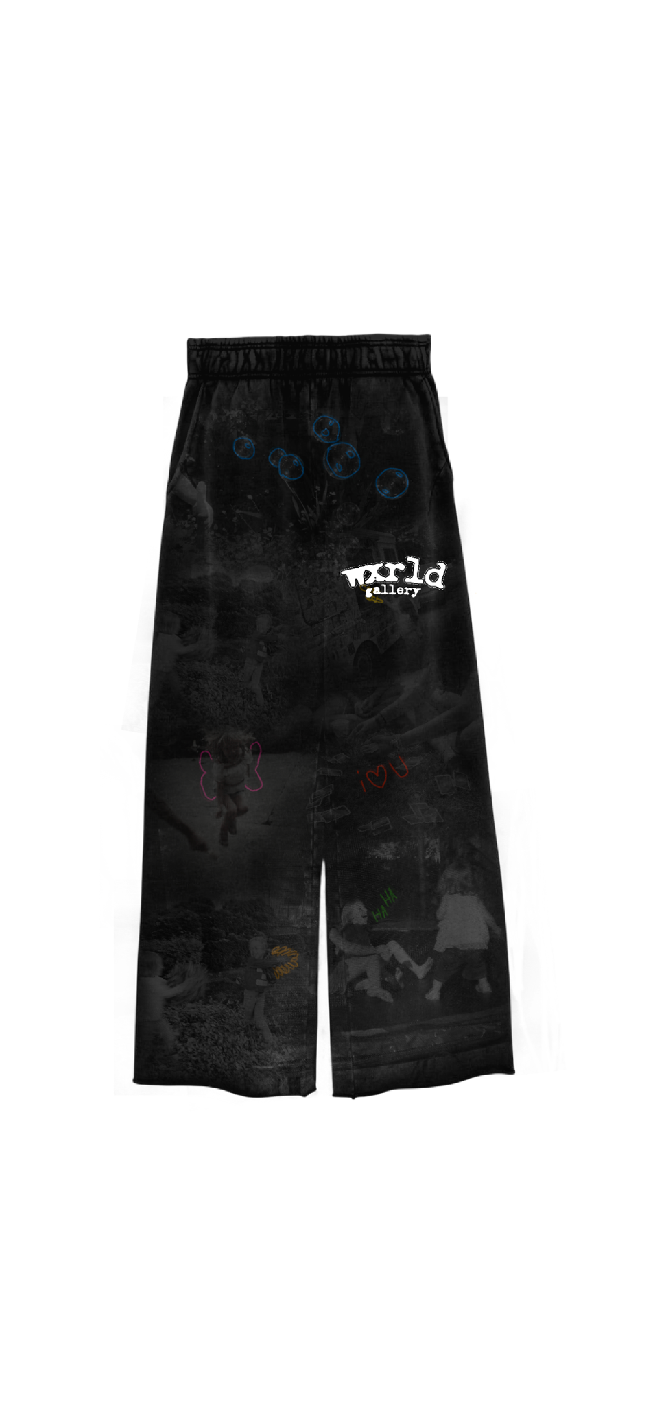 "Memories" Black Pants
