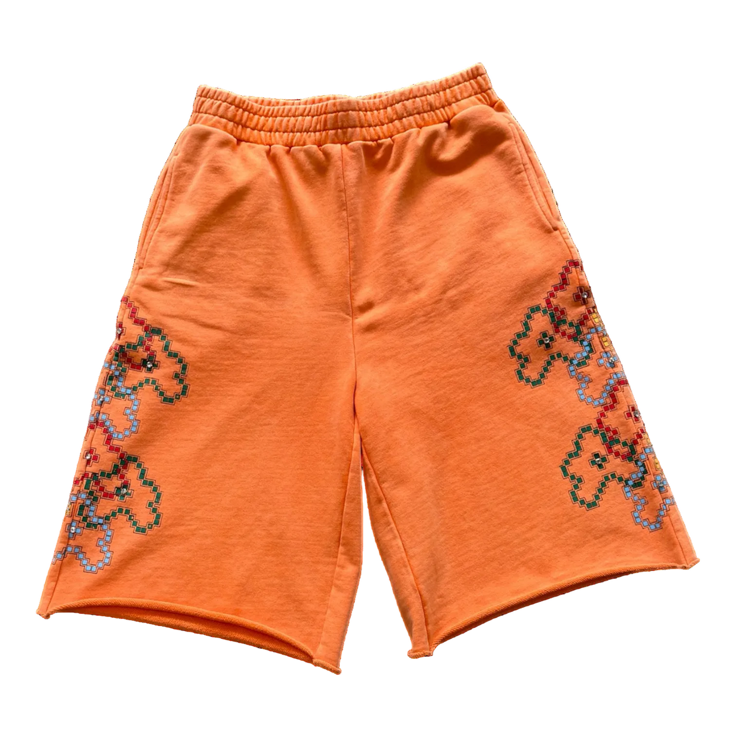 Flower Rivet Shorts